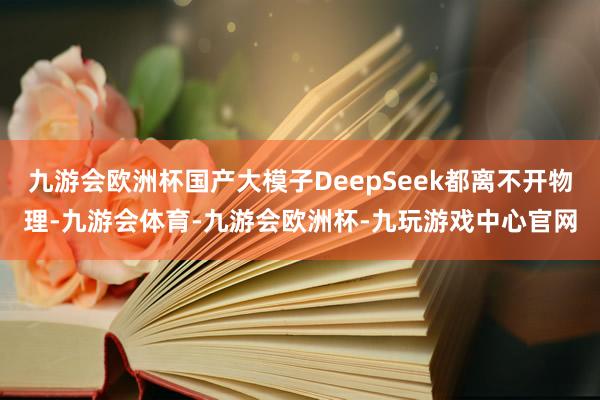九游会欧洲杯国产大模子DeepSeek都离不开物理-九游会体育-九游会欧洲杯-九玩游戏中心官网